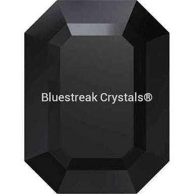 Swarovski Fancy Stones Curved Back Octagon (4610) Jet UNFOILED-Swarovski Fancy Stones-14x10mm - Pack of 144 (Wholesale)-Bluestreak Crystals