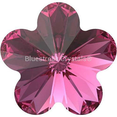 Swarovski Fancy Stones Flower (4744) Fuchsia-Swarovski Fancy Stones-6mm - Pack of 720 (Wholesale)-Bluestreak Crystals