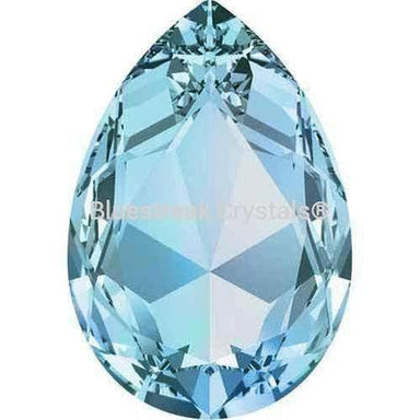 Swarovski Fancy Stones Large Pear (4327) Aquamarine-Swarovski Fancy Stones-30x20mm - Pack of 24 (Wholesale)-Bluestreak Crystals