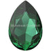 Swarovski Fancy Stones Large Pear (4327) Majestic Green-Swarovski Fancy Stones-30x20mm - Pack of 24 (Wholesale)-Bluestreak Crystals