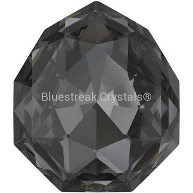 Swarovski Fancy Stones Majestic (4329) Crystal Silver Night-Swarovski Fancy Stones-8x7mm - Pack of 90 (Wholesale)-Bluestreak Crystals