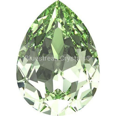 Swarovski Fancy Stones Pear (4320) Chrysolite-Swarovski Fancy Stones-6x4mm - Pack of 360 (Wholesale)-Bluestreak Crystals