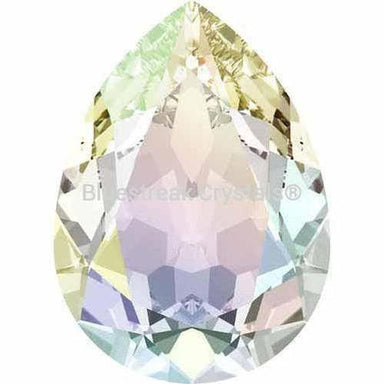 Swarovski Fancy Stones Pear (4320) Crystal AB-Swarovski Fancy Stones-6x4mm - Pack of 360 (Wholesale)-Bluestreak Crystals