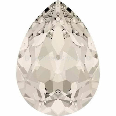 Swarovski Fancy Stones Pear (4320) Crystal Moonlight-Swarovski Fancy Stones-6x4mm - Pack of 360 (Wholesale)-Bluestreak Crystals