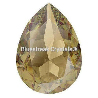 Swarovski Fancy Stones Pear (4320) Light Colorado Topaz Ignite UNFOILED-Swarovski Fancy Stones-8x6mm - Pack of 180 (Wholesale)-Bluestreak Crystals