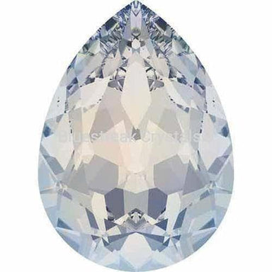 Swarovski Fancy Stones Pear (4320) White Opal-Swarovski Fancy Stones-6x4mm - Pack of 360 (Wholesale)-Bluestreak Crystals