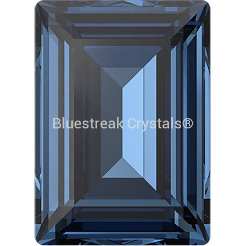 Swarovski Fancy Stones Step Cut (4527) Montana-Swarovski Fancy Stones-8x6mm - Pack of 144(Wholesale)-Bluestreak Crystals