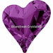 Swarovski Fancy Stones Sweet Heart (4809) Amethyst-Swarovski Fancy Stones-13x12mm - Pack of 72 (Wholesale)-Bluestreak Crystals