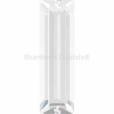 Swarovski Fancy Stones Thin Baguette (4500) Crystal UNFOILED-Swarovski Fancy Stones-3x2mm - pack of 1440 (Wholesale)-Bluestreak Crystals