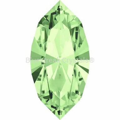 Swarovski Fancy Stones Xilion Navette (4228) Chrysolite-Swarovski Fancy Stones-4x2mm - Pack of 720 (Wholesale)-Bluestreak Crystals