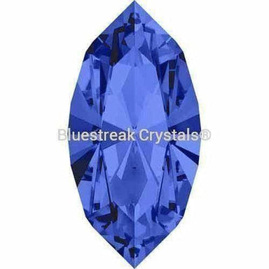 Swarovski Fancy Stones Xilion Navette (4228) Sapphire-Swarovski Fancy Stones-6x3mm - Pack of 720 (Wholesale)-Bluestreak Crystals