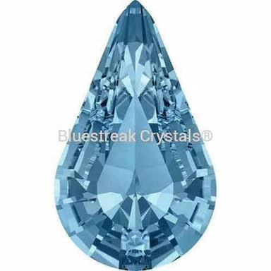 Swarovski Fancy Stones Xilion Pear (4328) Aquamarine-Swarovski Fancy Stones-6x3.6mm - Pack of 720 (Wholesale)-Bluestreak Crystals