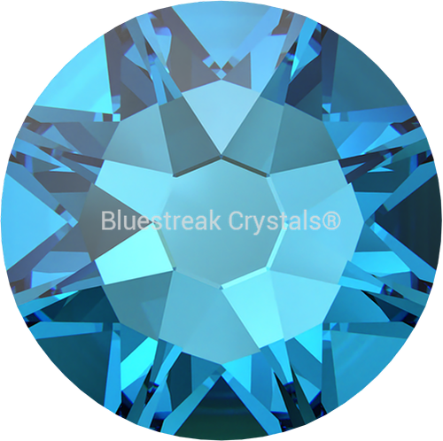 Swarovski Flat Back Crystals Rhinestones Non Hotfix (2000, 2058 & 2088) Crystal Bermuda Blue-Swarovski Flatback Rhinestones Crystals (Non Hotfix)-SS5 (1.8mm) - Pack of 50-Bluestreak Crystals