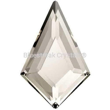 Swarovski Flat Back Crystals Rhinestones Non Hotfix Kite (2771) Crystal Silver Shade-Swarovski Flatback Rhinestones Crystals (Non Hotfix)-6.4x4.2mm - Pack of 6-Bluestreak Crystals