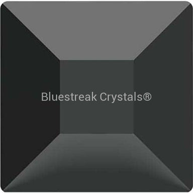 Swarovski Flat Back Crystals Rhinestones Non Hotfix Square (2400) Jet UNFOILED-Swarovski Flatback Rhinestones Crystals (Non Hotfix)-3mm - Pack of 20-Bluestreak Crystals