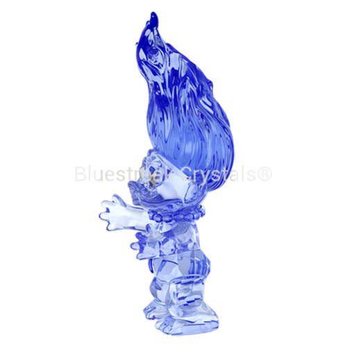 Swarovski Good Luck Troll Blue-Swarovski Figurines-Bluestreak Crystals