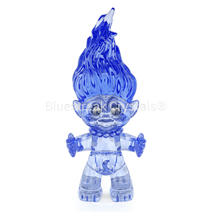 Swarovski Good Luck Troll Blue-Swarovski Figurines-Bluestreak Crystals