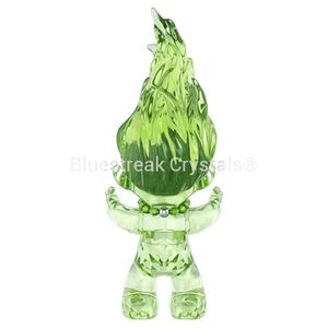 Swarovski Good Luck Troll Green-Swarovski Figurines-Bluestreak Crystals