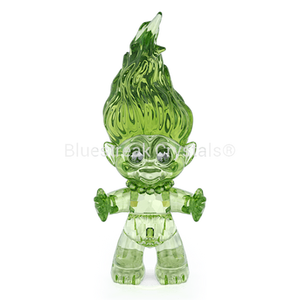 Swarovski Good Luck Troll Green-Swarovski Figurines-Bluestreak Crystals