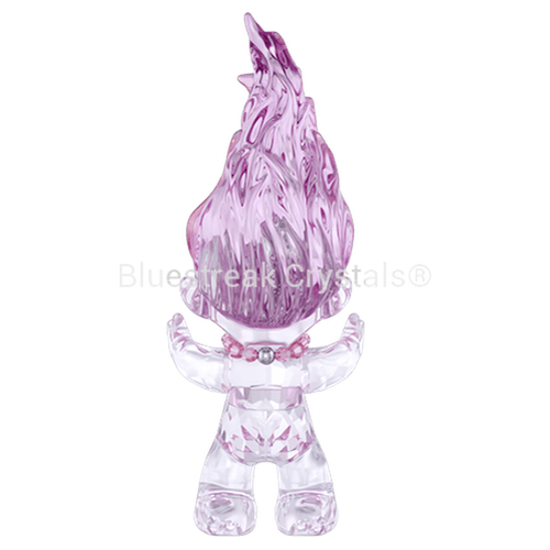 Swarovski Good Luck Troll Pink-Swarovski Figurines-Bluestreak Crystals