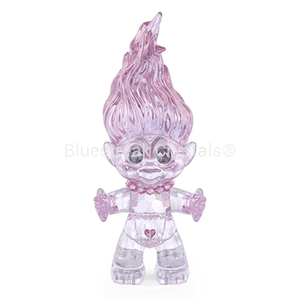 Swarovski Good Luck Troll Pink-Swarovski Figurines-Bluestreak Crystals