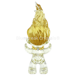 Swarovski Good Luck Troll Yellow-Swarovski Figurines-Bluestreak Crystals