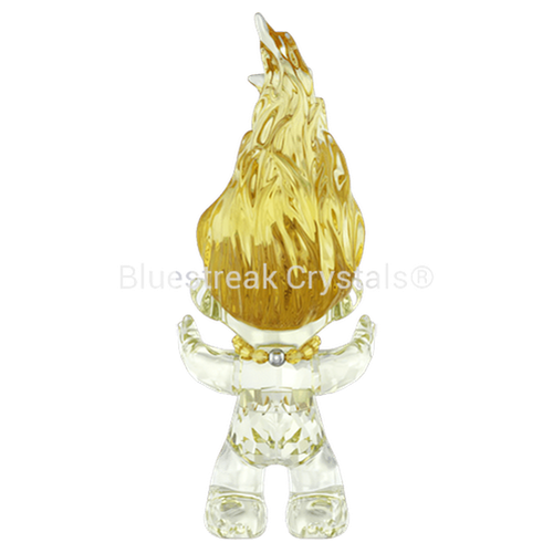 Swarovski Good Luck Troll Yellow-Swarovski Figurines-Bluestreak Crystals