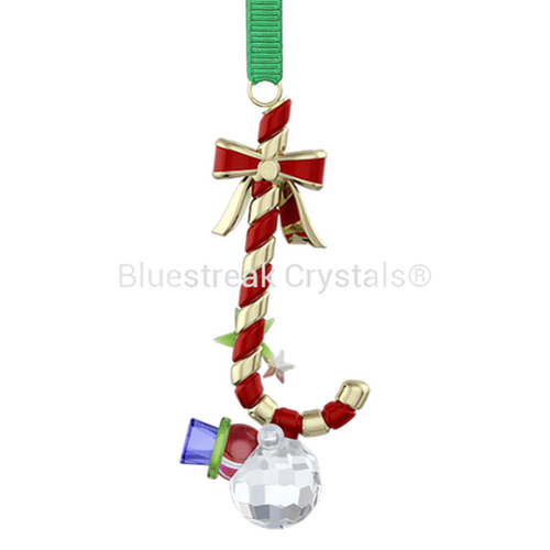 Swarovski Holiday Cheers Dulcis Candy Cane Ornament-Swarovski Home Decor-Bluestreak Crystals