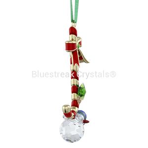 Swarovski Holiday Cheers Dulcis Candy Cane Ornament-Swarovski Home Decor-Bluestreak Crystals