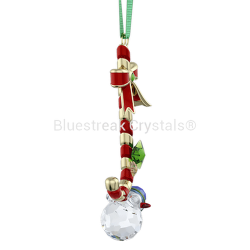 Swarovski Holiday Cheers Dulcis Candy Cane Ornament-Swarovski Home Decor-Bluestreak Crystals