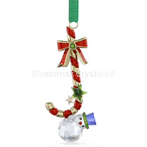 Swarovski Holiday Cheers Dulcis Candy Cane Ornament-Swarovski Home Decor-Bluestreak Crystals