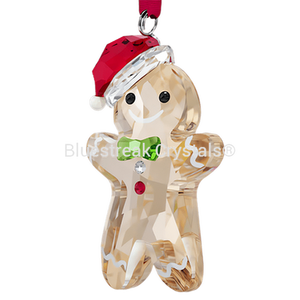 Swarovski Holiday Cheers Gingerbread Man Ornament-Swarovski Home Decor-Bluestreak Crystals