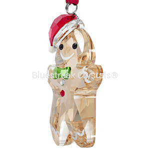 Swarovski Holiday Cheers Gingerbread Man Ornament-Swarovski Home Decor-Bluestreak Crystals