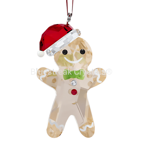 Swarovski Holiday Cheers Gingerbread Man Ornament-Swarovski Home Decor-Bluestreak Crystals