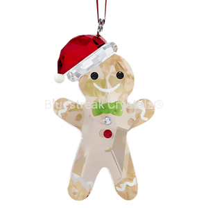 Swarovski Holiday Cheers Gingerbread Man Ornament-Swarovski Home Decor-Bluestreak Crystals