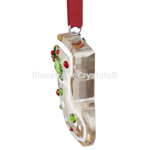 Swarovski Holiday Cheers Gingerbread Stocking Ornament-Swarovski Home Decor-Bluestreak Crystals