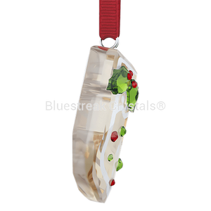 Swarovski Holiday Cheers Gingerbread Stocking Ornament-Swarovski Home Decor-Bluestreak Crystals