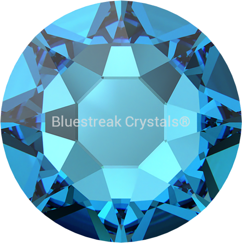 Swarovski Hotfix Flat Back Crystals (2000, 2038 & 2078) Crystal Bermuda Blue-Swarovski Hotfix Flatback Crystals-SS6 (2.0mm) - Pack of 50-Bluestreak Crystals