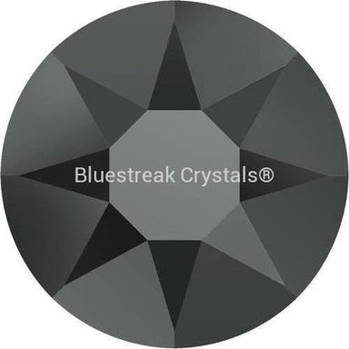 Swarovski Hotfix Flat Back Crystals (2000, 2038 & 2078) Jet Hematite-Swarovski Hotfix Flatback Crystals-SS3 (1.4mm) - Pack of 50-Bluestreak Crystals