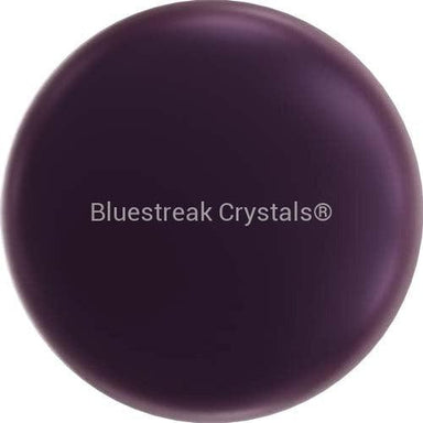 Swarovski Pearls Coin (5860) Crystal Elderberry-Swarovski Pearls-10mm - Pack of 4-Bluestreak Crystals