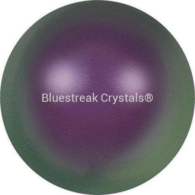 Swarovski Pearls Round (5810) Crystal Iridescent Purple-Swarovski Pearls-2mm - Pack of 50-Bluestreak Crystals