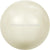 Swarovski Pearls Round (5810) Crystal Ivory-Swarovski Pearls-8mm - Pack of 25-Bluestreak Crystals