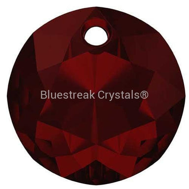 Swarovski Pendants Classic Cut (6430) Siam-Swarovski Pendants-8mm - Pack of 4-Bluestreak Crystals