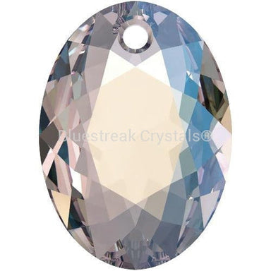 Swarovski Pendants Elliptic Cut (6438) Crystal Shimmer-Swarovski Pendants-9mm - Pack of 4-Bluestreak Crystals