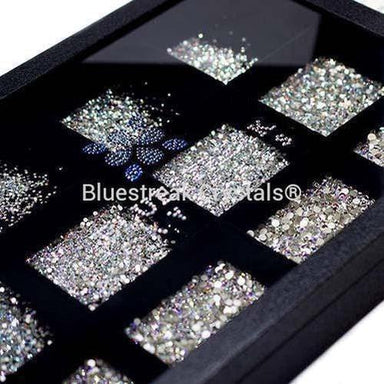 Swarovski Rhinestones Non Hotfix Dream Mix CRYSTAL AB-Swarovski Flatback Rhinestones Crystals (Non Hotfix)-Bluestreak Crystals