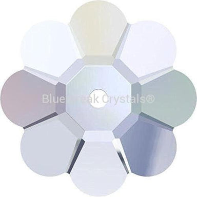 Swarovski Sew On Crystals Daisy Spacer (3700) Crystal AB UNFOILED-Swarovski Sew On Crystals-6mm - Pack of 10-Bluestreak Crystals