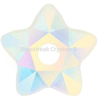 Swarovski Sew On Crystals Star Flower (3754) Crystal AB-Swarovski Sew On Crystals-5mm - Pack of 10-Bluestreak Crystals