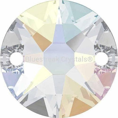 Swarovski Sew On Crystals Xirius (3288) Crystal AB-Swarovski Sew On Crystals-8mm - Pack of 6-Bluestreak Crystals