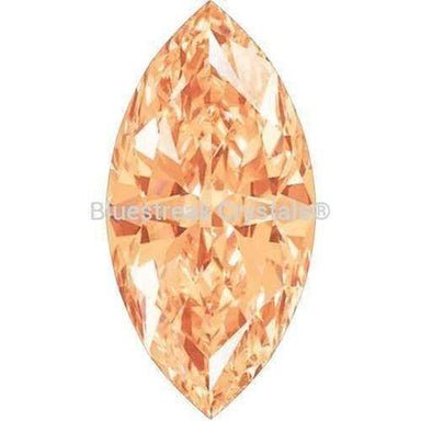 Swarovski Zirconia Marquise Pure Brilliance Cut Amber-Swarovski Cubic Zirconia-3x1.5mm - Pack of 100 (Wholesale)-Bluestreak Crystals