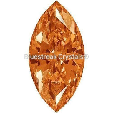 Swarovski Zirconia Marquise Pure Brilliance Cut Caramel-Swarovski Cubic Zirconia-3x1.5mm - Pack of 100 (Wholesale)-Bluestreak Crystals